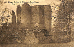 Belgique - Liège - Theux - Ruines Du Château De Franchimont - Façade Vers Le Sud - Theux