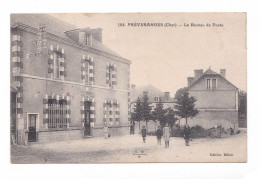 Préveranges, Le Bureau De Poste, éd. Billon - E. M. B. N° 104, Enfants - Préveranges