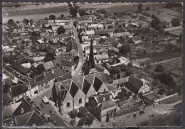 CPSM  De 37 NEUILLE-PONT-PIERRE   L'église   Vue Aérienne   Non écrite - Neuillé-Pont-Pierre