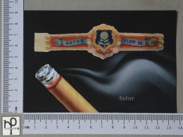POSTCARD  - LE TABAC - BAGUE DE CIGARE - 2 SCANS  - (Nº56834) - Tabacco