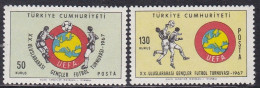 TURKEY 1967 MNH - Footbal - Ungebraucht