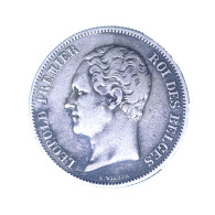 Belgique-2 Francs Léopold Ier 1848 Bruxelles - 2 Frank