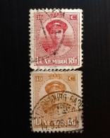 Luxembourg 1921 -1922 Grand Duchess Charlotte 30c &40c Used - 1914-24 Marie-Adélaïde