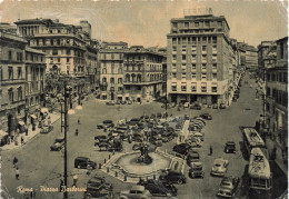 ITALIE - Roma - Place Barberini - Animé - Carte Postale Ancienne - Lugares Y Plazas