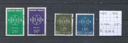 (TJ) Europa CEPT 1959 - 2 Sets (gest./obl./used) - 1959