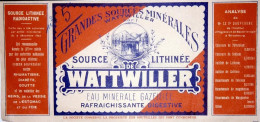 Grandes Sources Wattwiller Source Lithinée Radioactive (Photo) - Voorwerpen