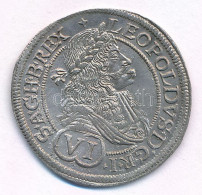 Ausztria 1682MM 6kr Ag "I. Lipót" (3,13g) T:UNC,AU Kissé Hullámos Lemez Austria 1682MM 6 Kreuzer Ag "Leopold I" (3,13g)  - Non Classés