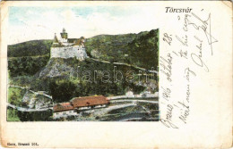 T3 1916 Törcsvár, Törzburg, Bran-Poarta, Bran; Vár. Herz Kiadása / Castle (EB) - Ohne Zuordnung