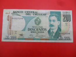 5430 - Uruguay 200 Nuevos Pesos 1986 - Uruguay