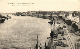 ** T2 Nantes, Vue De La Rive Droite Du Port, Prise Du Pont A Transbordeur / Quay, Port - Non Classés