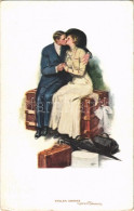 ** T2/T3 Stolen Sweet, Romantic Couple, R. Chapman Co. N.Y. Published By Taylor Platt & Co. N.Y. Series 782. S: Clarence - Non Classés