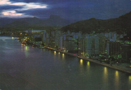 BRASIL, VITORIA, NIGHT, SEA, PORT, BUILDINGS, PANORAMA - Vitória