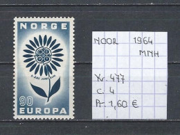 (TJ) Europa CEPT 1964 - Noorwegen YT 477 (postfris/neuf/MNH) - 1964