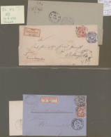 Deutsches Reich: 1875/1900, Briefposten "PFENNIGE, PFENNIG Und KRONE/ADLER" In E - Collections