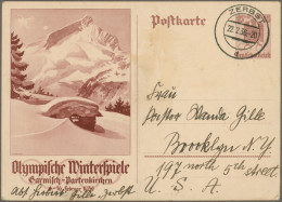 Deutsches Reich - 3. Reich: 1933/1945, Sammlung Von Ca. 130 Briefen, Karten Und - Brieven En Documenten