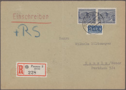 Berlin: 1948/1991, Nette Partie Mit Ca. 142 Briefen Und Karten, Dabei Gelaufene - Covers & Documents