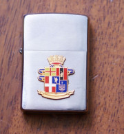 ITALY, ACCENDINO ZIPPO CON LOGO MILITARE - Zippo