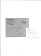 NOUVELLE ZELANDE N° 239A OBL SUR PLI POUR CAMBRIDGE LETTRE ECRITE 1944 - Covers & Documents