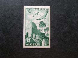 Algérie. TB  PA N° 9a, Non Dentelé, Neuf X. - Airmail