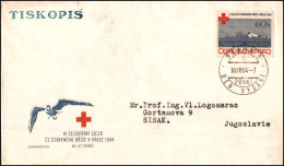 Czechoslovakia 1964, Illustrated Cover Czechoslovak Red Cross W./psm Praha - Briefe U. Dokumente