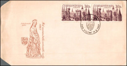 Czechoslovakia 1967, Illustrated Cover International Tourism Year 1967 W./psm Jihlava - Briefe U. Dokumente