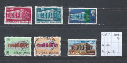 (TJ) Europa CEPT 1969 - 4 Sets (gest./obl./used) - 1969