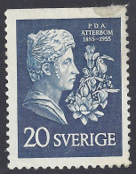 SVEZIA 1955 - Yvert 404** - Atterbom | - Unused Stamps