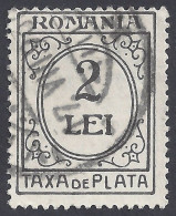 ROMANIA 1921-6 - Yvert T64° - Tasse | - Revenue Stamps