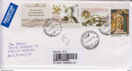 ROMANIA 2014: HISTORY & RELIGION On Circulated Cover To GERMANY And Back Item N° #483504955 - Registered Shipping! - Gebruikt