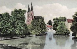 ALLEMAGNE - Arnsberg - Soest - Blick über Den Grossen Teich Zur Wiesenkirche - Colorisé - Carte Postale Ancienne - Arnsberg