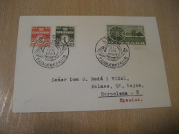 LYNGBY 1964 Cancel Card DENMARK  - Covers & Documents