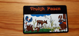 Phonecard Netherlands - Easter, Rabbit 1.000 Ex. - Privé