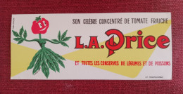 Buvard L.A.Price Concentré De Tomate Fraîche - Infantiles