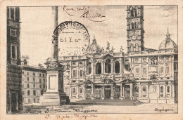 ITALIE - Rome - Basilique Sainte - Marie - Majeure - Carte Postal Ancienne - Churches