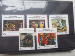 Rdc RDC Republique Democratique Congo 708/712 Parfait Perfect  Mnh Neuf **( 1969 ) - Mint/hinged