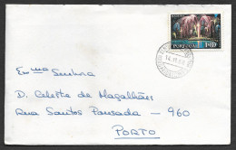 Portugal Lettre 1968 Cachet Santa Margarida Campo Militar Ribatejo Poste Militaire Military Mail Postmark - Postmark Collection