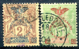 Nouvelle Calédonie       68 Et 71  Oblitérés - Used Stamps