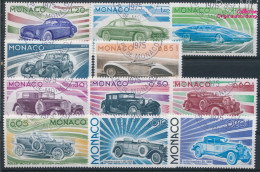 Monaco 1191-1201 (kompl.Ausg.) Gestempelt 1975 Automobilbau (10194110 - Usados