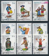 Monaco 1653-1661 (kompl.Ausg.) Gestempelt 1984 Weihnachten: Krippenfiguren (10194102 - Used Stamps