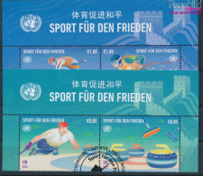 UNO - Wien 1146-1149 Paare (kompl.Ausg.) Gestempelt 2022 Olympische Winterspiele (10193901 - Gebruikt