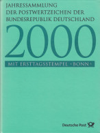 Bund Jahressammlung 2000 Mit Ersttagstempel Bonn Gestempelt - Komplett - Collections Annuelles