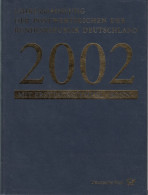 Bund Jahressammlung 2002 Mit Ersttagstempel Bonn Gestempelt - Komplett - Annual Collections