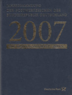Bund Jahressammlung 2007 Mit Ersttagstempel Bonn Gestempelt - Komplett - Annual Collections