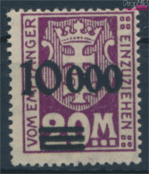 Danzig P27I Postfrisch 1923 Portomarke (10215276 - Strafport