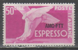 AMG FTT 1952 - Espresso 50 L. ** - Poste Exprèsse