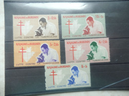 Burundi 118/122 Mnh Neuf ** ( 1965 ) - Ungebraucht