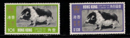 HONG KONG Scott # 260-1 MH - Lunar New Year 1971 - Ongebruikt