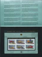 Canada # 1552 Souvenir Sheet Of 6 MNH - Historic Land Vehicles - 3 - Blocks & Kleinbögen