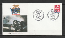 " 60 ANS DU BATAILLON DE MARINS-POMPIERS DE MARSEILLE " Sur Enveloppe Commémorative Du 3/11/1999. - Sapeurs-Pompiers