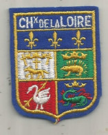 écusson Tissus , Blason CHATEAUX DE LA LOIRE, 70 X 50 Mm, 2 Scans - Patches